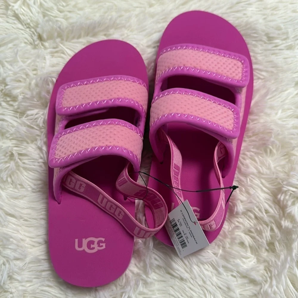 UGG Pink K Lennon Slingback - Picture 4 of 7